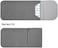 CaseBuy Premium Leather Keyboard Cover Sleeve for 2024 2023 2021 Apple iMac 24 inch M4 M3 M1 Magic Keyboard w/Out Touch ID A2449 A2450 Wireless Magic Keyboard 2 Accessories Case Pouch, Space Grey