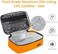 Gloppie Mini Insulated Lunch Bag for Kids Women Men 3.5L Portable Lunch Bag Orange