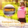 Gloppie Mini Insulated Lunch Bag for Kids Women Men 3.5L Portable Lunch Bag Orange
