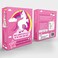 UB-STORE Pink Girls Canopy Bed with Pre-Glued Glow in Dark Unicorns Princess Mosquito Net Bedroom Decor