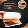 KraftiSky Copper Leaf Sheets - 100 Real Copper Foil Leaves 14x14 cm Metallic Rose Gold Leaf for Craft DIY Proejcts, Paintings, Gilding, Furniture, MakeupNail Art