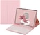 HENGHUI iPad Mini 5th Generation Mini 4 7.9 inch Keyboard Case Cute Round Key Color Keyboard Wireless Detachable BT Keyboard Cover with Pencil Holder for Mini 5 (Mini4/Mini5, Pink