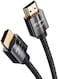 كابل HDMI فائق السرعة من زيسكيت إكس-تك، بسرعة 48 جيجابت في الثانية، بطول 5 أقدام، يدعم دقة 8K بمعدل 60 إطارًا في الثانية، و4K بمعدل 120 إطارًا في الثانية، ومعدل تحديث 144 هرتز، وتقنية eARC، وتقنية HDR