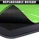CHAMPKEY 13" x 17" Replaceable Golf Impact Mat 2.0 EditionCome with 3 Replaceable Impact Velvet and 6 Accuracy Practice Balls Golf MatsImproves Swing Plane Accuracy Golf Hitting Mats