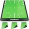 CHAMPKEY 13" x 17" Replaceable Golf Impact Mat 2.0 EditionCome with 3 Replaceable Impact Velvet and 6 Accuracy Practice Balls Golf MatsImproves Swing Plane Accuracy Golf Hitting Mats