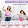 Leann L!fe U1-30 Knots Waist 56&rdquo;, Magnetic Lock Smart Weighted Hula Hoop for Adults Weight Loss, Infinity Hoop Plus Size, Children Adult Home Outdoors, Fitness Exercise, Abdominal Toner,Light Purple