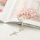 XINHUIDALSQ 50 Baptism Acrylic Mini Rosary - First Holy Communion Party Gift - Suitable for Recuerditos De Bautismo Christening Favors Decenarios Finger Rosary