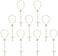 XINHUIDALSQ 50 Baptism Acrylic Mini Rosary - First Holy Communion Party Gift - Suitable for Recuerditos De Bautismo Christening Favors Decenarios Finger Rosary