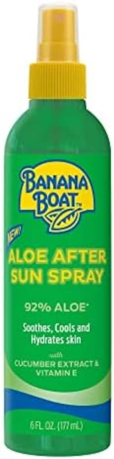 Banana Boat Aloe After Sun Spray with Cucumber ExtractVitamin E, Broad Spectrum Pump Spray, 6oz.