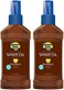 Banana Boat Deep Tanning Oil Spray SPF 4Dark Tanning Oil with SPF 4 Sunscreen, Water Resistant, 8oz each Twin Pack