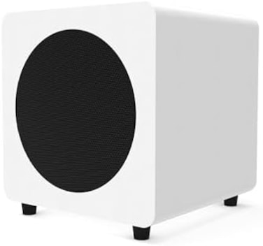Kanto SUB8VMW Sealed Powered Subwoofer300W Peak Power8" WooferMatte White
