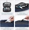 P PUREVAVE Compact Mens Toiletry Travel Bag Hanging, Mens Dopp Kit for Travel Waterproof, Wash Pouch Blue