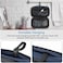 P PUREVAVE Compact Mens Toiletry Travel Bag Hanging, Mens Dopp Kit for Travel Waterproof, Wash Pouch Blue
