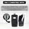 GARAGE STOP 2X Door Remote Opener for Linear Multi-Code 3089 308911 MCS308911 (Black