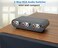 TENEALAY 2-Way RCA Stereo Audio Switch Input Signal Source Switcher Selector Splitter Box（2 in 1 Out / 1 in 2 Out-RC21