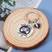 GGOJAGST New Dad Keychain Dad to be Soon to be Dad Boyfriend Dad Level Unlocked Keychain