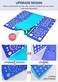 BoxLegend Shirt Folding Board t Shirts Clothes Folder Durable Plastic Laundry folders Folding Boards flipfold (BlueTurquoise(BlueTurquoise