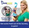 SockDock Sock Organizer for Washing, Drying,Storing Paired SocksAdultBaby Sock Hanger Also Holds Gloves, Scarves,UnderwearSpace-Saving Laundry Sock Holder2-Pack (Blue