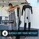 Ho Stevie! (Black- Ho Stevie Wetsuit Hanger - Fast Dry Folding Vented Hanger for Surfing and Scuba Diving Wet Suits