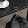 kwmobile Purse Hanger for Table (Set of 2- Purse Hook for Table - Folding Handbag Hanger - Portable Table Bag Holder