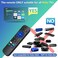 جهاز تحكم عن بعد عالمي من LOUTOC لأجهزة Roku TV، بديل لأجهزة TCL/Hisense/Sharp Roku TV، مزود بأزرار Netflix وDisney وHulu وPrime Video
