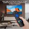 جهاز تحكم عن بعد عالمي من LOUTOC لأجهزة Roku TV، بديل لأجهزة TCL/Hisense/Sharp Roku TV، مزود بأزرار Netflix وDisney وHulu وPrime Video