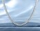 GEMSME 925 Sterling Silver Tennis Neckalce,4.0mm Round Cubic Zirconia Classic White Gold Plated Tennis Necklace for Women16-24 Inch, Sterling Silver, Cubic Zirconia