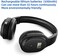 UMUTOO Wireless Headphones with FM Radio and Bluetooth 5.0, Rechargeable Portable Headset with Built-in Microphone, Lightweight and Comfortable Ear Muffs for Jogging, Mowing, Cycling, and More