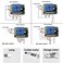 QIACHIP 433MHz Universal Wireless Remote Control Switch DC 12V 4CH Relay Wireless RF Remote Control Switch Transmitter and Receiver for Lights Garage Door Motor Awning