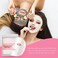Maitys 200 Sheets Facial Plastic Mask Disposable Facial Sheet Mask Transparent Face Masks Skincare Preservative DIY Clear Spa Thin Plastic Wrap Moisture Retention