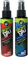 حقيبة Glove Glu للرجال، عبوة ميجا جريب أكوا جريب 120 مل، لتحسين قبضة قفازات حارس المرمى، أسود، مقاس واحد