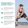 MODVEL Knee Support Set for Men and Women - Stable Support for Sports, Training, Fitness, Hiking, Everyday Use - Comfortable, Skin-friendly, Breathable Bandage Made of Soft Nylon Latex Fabric