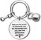 Dabihu Fitness Instructor Gift Appreciation Keychain Thank You Gift for Fitness Coach Trainer Workout Coach Appreciation Gifts Employee Coworker Retirement Gifts Thank You Keychain, Silver, Small