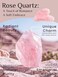 Rena Chris Gua Sha Facial Tools, Natural Jade Stone Guasha, Manual Massage Sticks for Jawline Sculpting and Puffiness Reducing, Facial Massage Tool, Skin-Care (Pink