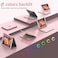 جراب لوحة مفاتيح HOTLIFE لجهاز iPad 10.2 - لوحة مفاتيح iPad من الجيل التاسع والثامن والسابع - لوحة مفاتيح تعمل باللمس - غطاء واقٍ قابل للدوران 360 درجة مع حامل قلم Apple Pencil - لوحة مفاتيح لاسلكية ب