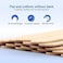 JMU Tongue Depressor 6 inch, Senior Size Wax Applicator Sticks, Sterile, Individually Wrapped, 100 Count