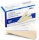JMU Tongue Depressor 6 inch, Senior Size Wax Applicator Sticks, Sterile, Individually Wrapped, 100 Count