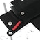 Frienda Pu Leather Storage Bag with Bandage Cosplay Waist Bag Watch Jewelry Pouch Faux Leather Purse Case with Elastic Band for Travel Costume