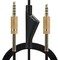CYPHER.V Replacement Cable Cord for Astro A40/A40TR/A10 Gaming Headsets, Aux Wire with Volume Mute Function 2.0 M 6.5 Feet Compatible with Xbox-one PC Ps4 etc (Mute