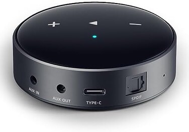 مشغل الصوت اللاسلكي WiiM Mini بتقنية AirPlay2، ستيريو متعدد الغرف، مضخم صوت مسبق، متوافق مع مساعدي الصوت Alexa وSiri، بث صوت عالي الدقة من Spotify وAmazon Music وغيرها