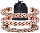 Coppervast Copper Bracelets- for Men and WomenSet of 3 with Gift BagHandmade 100% Copper