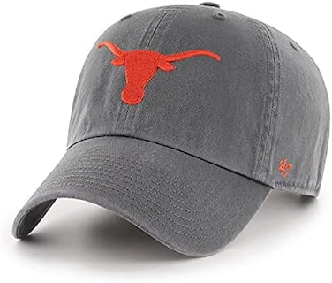 47 TEXAS LONGHORNS ' CLEAN UP OSF / CHARCOAL / A, Charcoal, One size