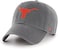 47 TEXAS LONGHORNS ' CLEAN UP OSF / CHARCOAL / A, Charcoal, One size