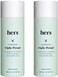 HIMS &amp; HERS HIMSHERS triple threat hydrating conditioner for damaged hair, leaves hair looking shiny and strong, color sage formula with an amino acid blend, argan, coconut, sunflower seed oil, 2 pack