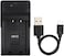 Norifon NP-20 USB Charger for Casio Exilim Card EX-M20, EX-S100, EX-S3, EX-S500, EX-S600, EX-S770, EX-S880, Exilim Zoom EX-Z18, EX-Z3, EX-Z4, EX-Z5, EX-Z6, EX-Z60, EX-Z65, EX-Z70 Camera and More