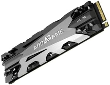 Addlink A95 2TB M.2 SSD Storage Expansion for PS5 Consoles with Heatsink, up to 7200 MB/s, Internal Gaming SSD -2280 PCIe NVMe Gen4X4 3D TLC with Dram NAND SSD (ad2TBA95M2PMade in Taiwan