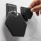 Tooletries - The Ultimate Scrubber Set - with 2X ScrubbersHolders - Silicone Toiletry Organizer, ShowerBathroom Accessory - Features Silicone-Grip Technology, RemovableReusable - Charcoal