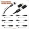 BUDI Multifunctional 9 in 1 Data Cable with USB Type-C Card Reader Micro SD Memory high-Speed Adapter Suitable for Mobile Phone Cameras and Computers