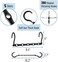 Mr. Pen- Space Saving Hangers, Black, 8 Pack, Closet Organizer Hangers Space Saving, Hanger Organizer, Closet Hangers, Shirt Organizer, Closet Hangers Space Saver, Magic Hangers, One Size
