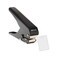 Zofly Heavy-Duty Slot Punch, Handheld Badge Hole Puncher, All Metal ID Card Puncher, Slotting Punch Tool for PVC ID Card, Luggage tag, Name Tag and Badge Holder